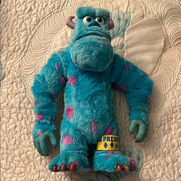 Disney Pixar Monsters University Blue and Purple Plush Toy ‼️DOES NOT WORK‼️